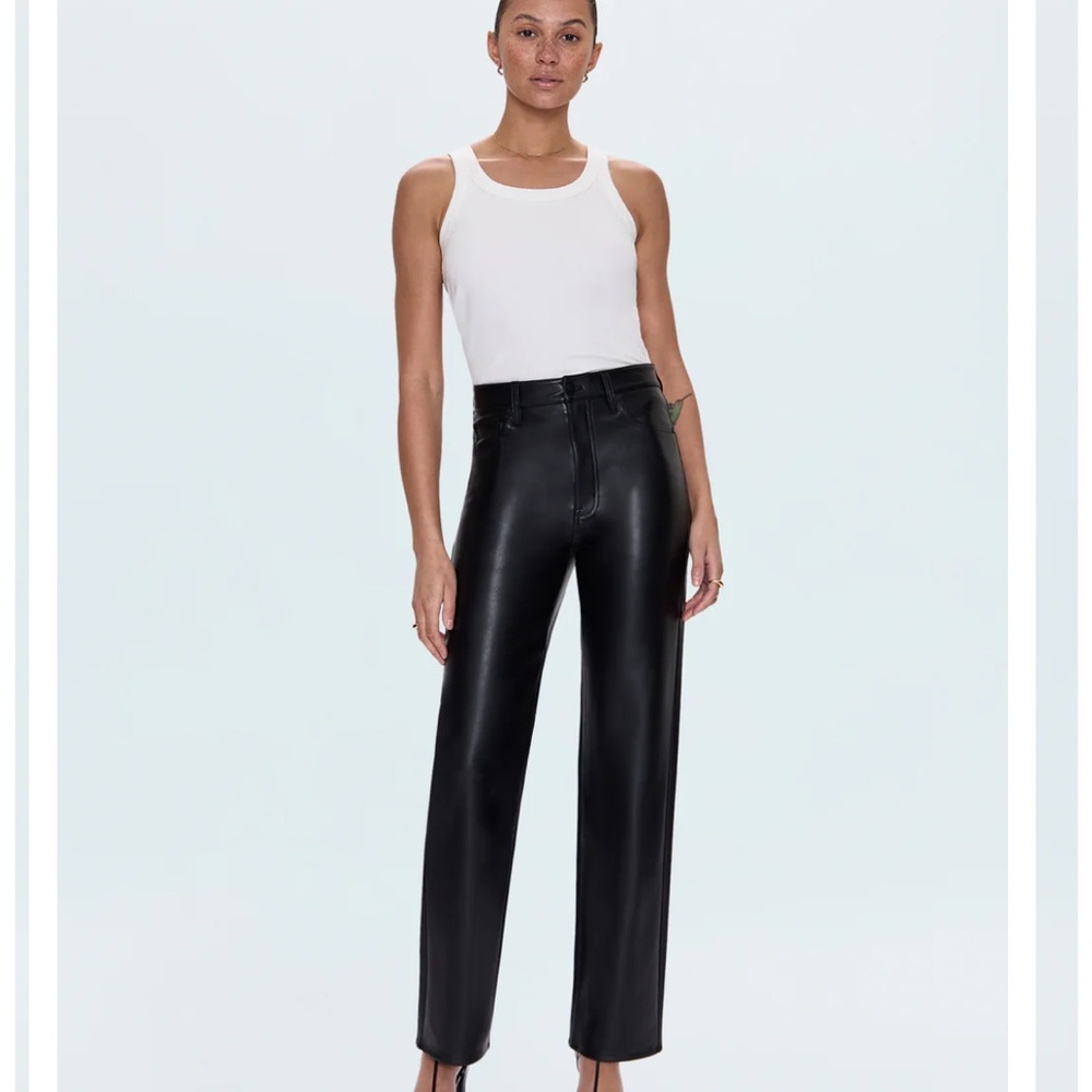 Pistola Black Straight Leg Pants NWT